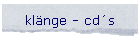 klnge - cds